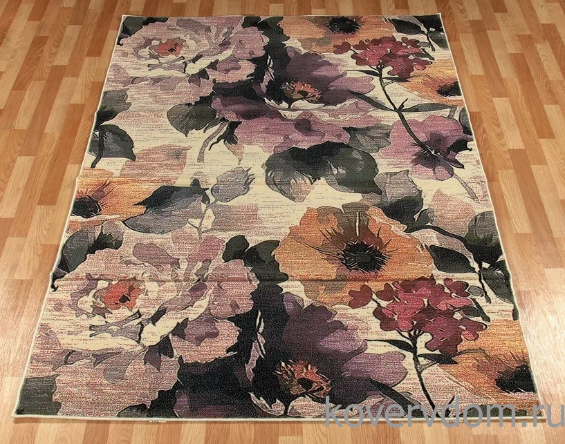 Шерстяной ковер Hunnu Цветы 6A2652 176