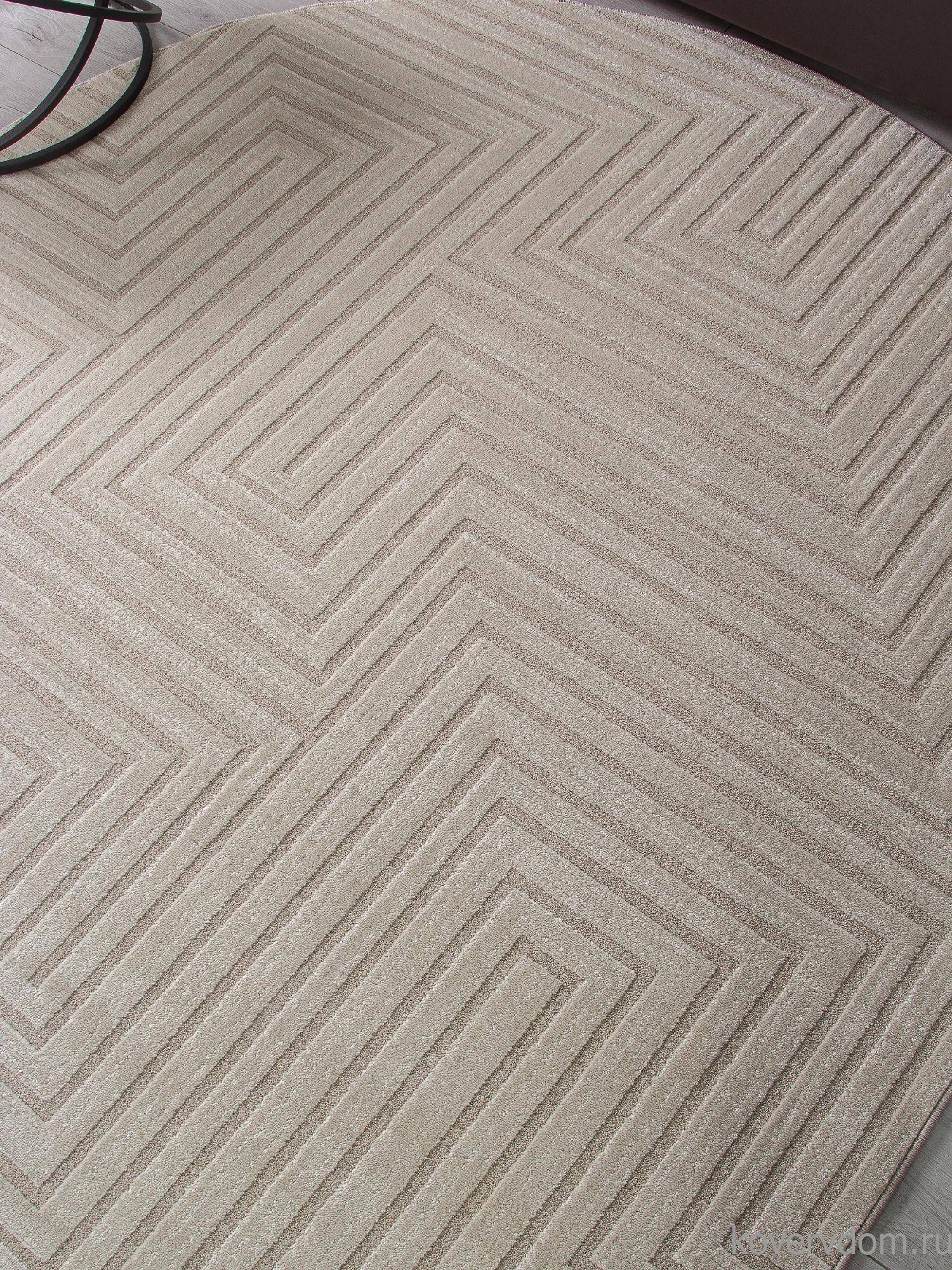 Ковер DIOS F412 LIGHT CREAM Овал