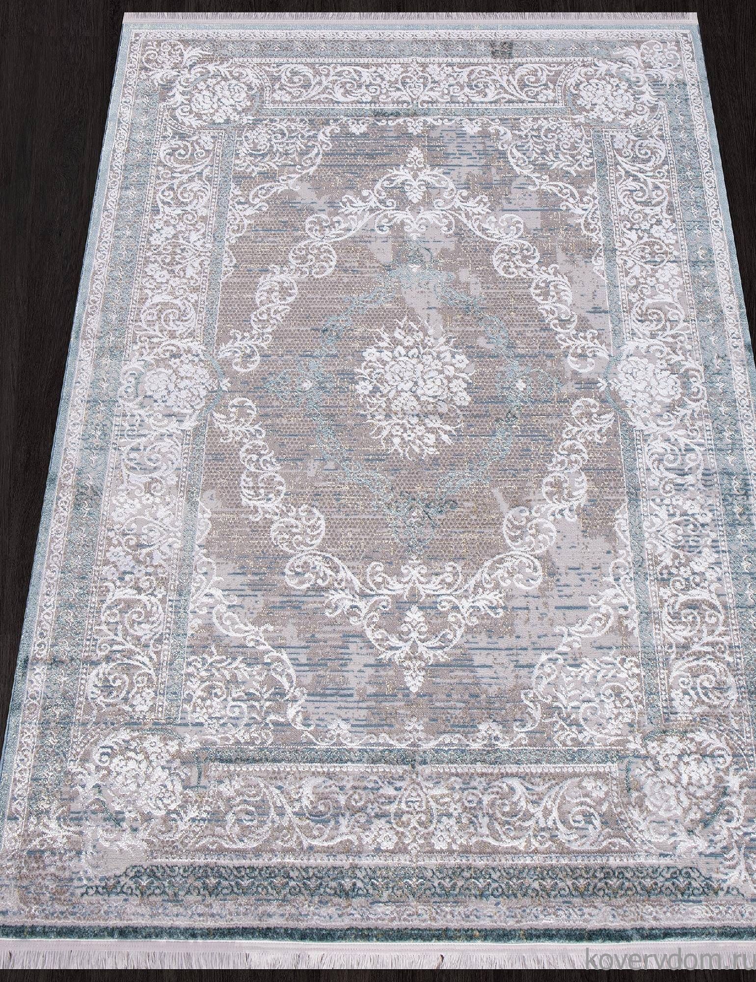 Ковер AJMAL LP 292 CREAM / TURQUOISE Ковер AJMAL LP 292 CREAM / TURQUOISE