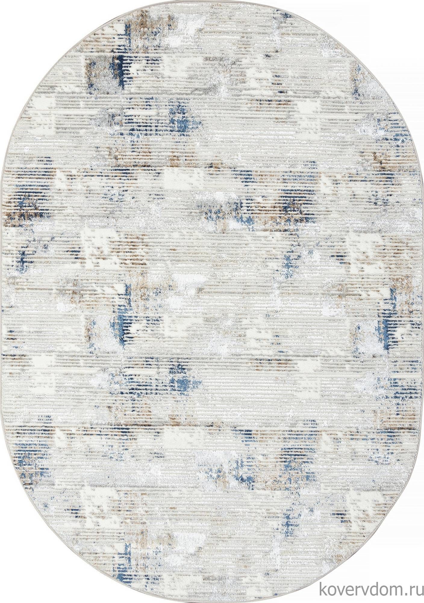 Ковер ANTEP DA492 635 CREAM / NAVY Овал