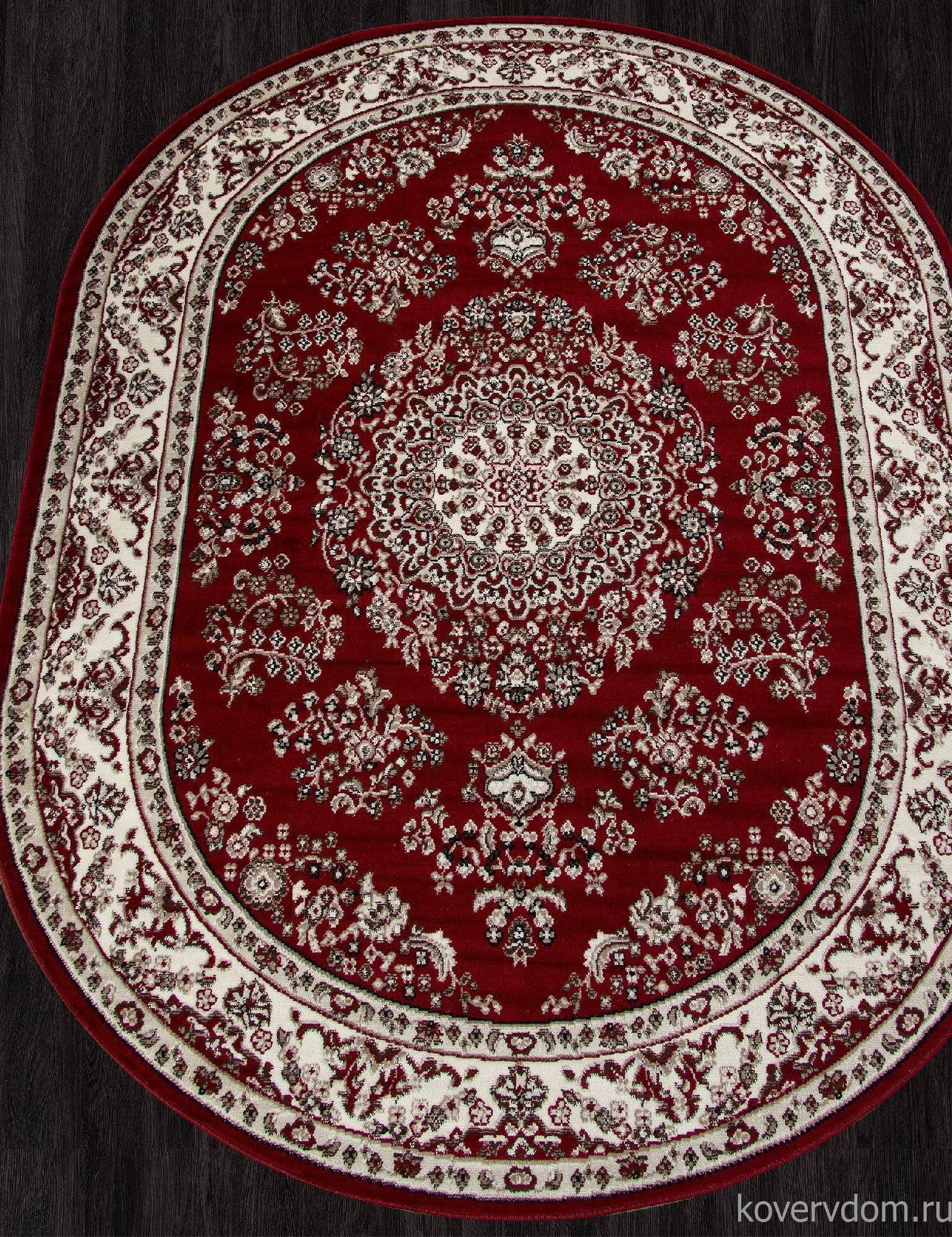 Ковер GAVANA D285 RED Овал Ковер GAVANA D285 RED Овал