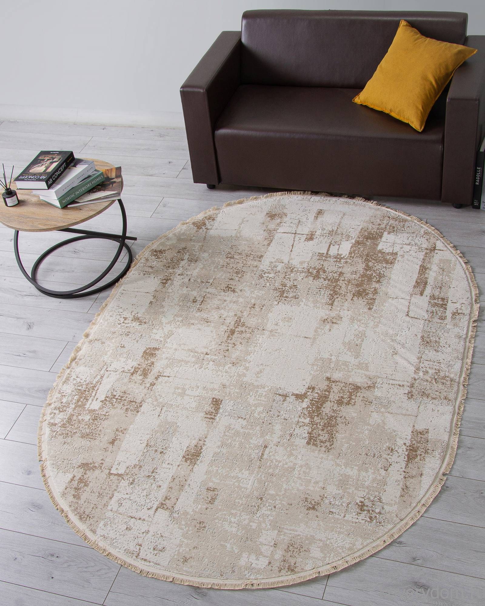 Ковер MELODY 35984Z CREAM / CREAM Овал Ковер MELODY 35984Z CREAM / CREAM Овал