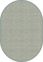Овальный рельефный ковер обычный ворс из вискозы GENOVA R 38036 6555 90 ОВАЛ