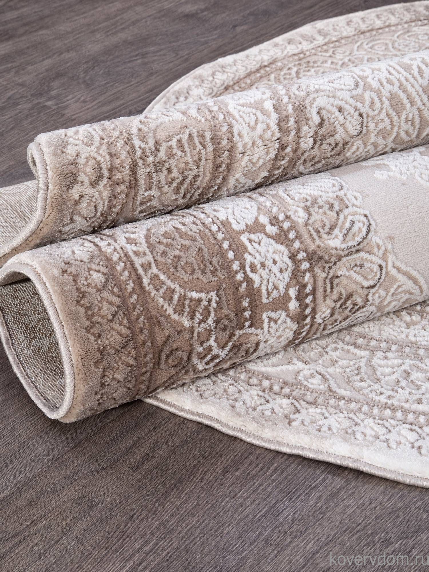 Ковер ARMINA 03704A BROWN / BROWN Овал Ковер ARMINA 03704A BROWN / BROWN Овал