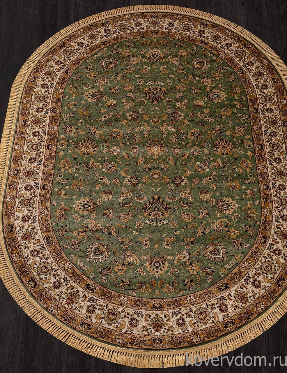 Ковер BUHARA 5471 GREEN Овал Ковер BUHARA 5471 GREEN Овал