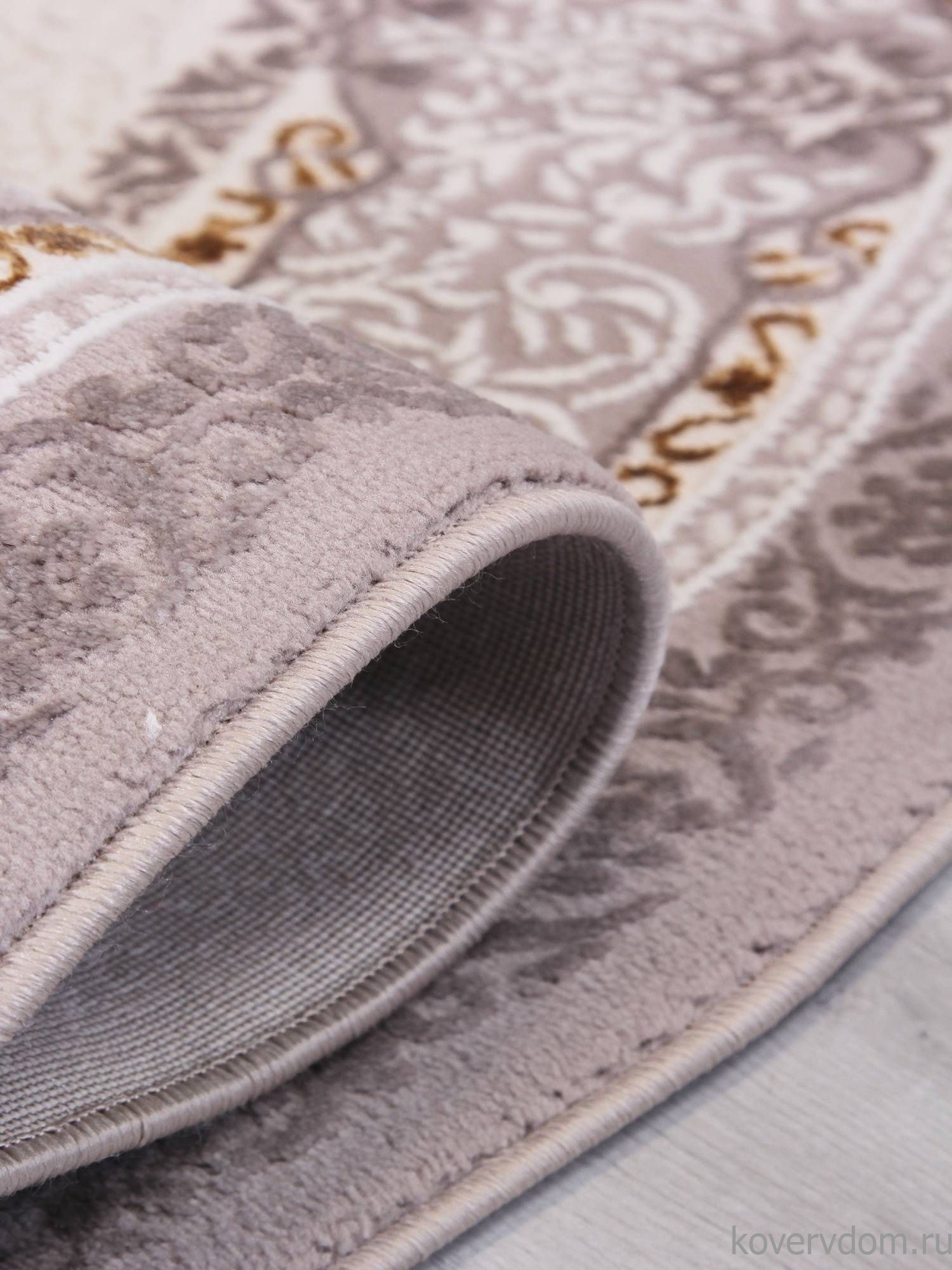 Ковер NENSI GL193A BROWN / BROWN Овал