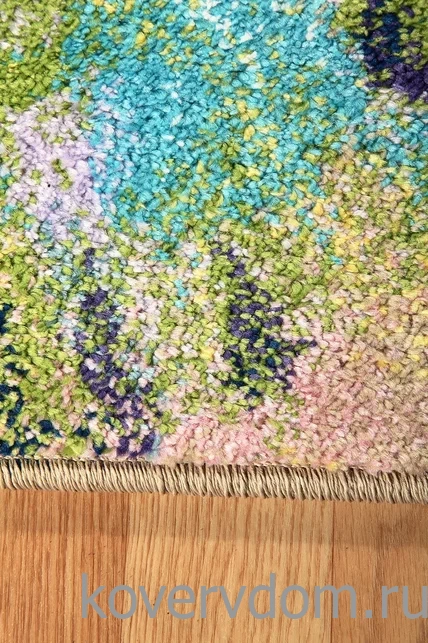 Ковер детский с цветами FUNKY TOP MAG azure Ковер детский с цветами FUNKY TOP MAG azure