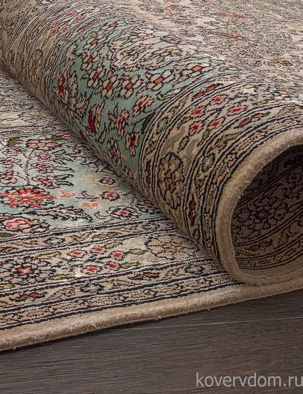 Ковер Tibet SILK & SILK S-05 CREAM / BLUE Ковер Tibet SILK & SILK S-05 CREAM / BLUE