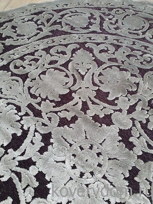 Рельефный ковер из вискозы GENOVA 38064 7575 70 КРУГ