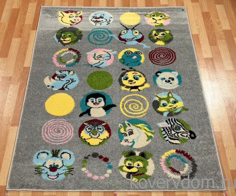 Ковер детский FUNKY TOP SUS graphite Ковер детский FUNKY TOP SUS graphite