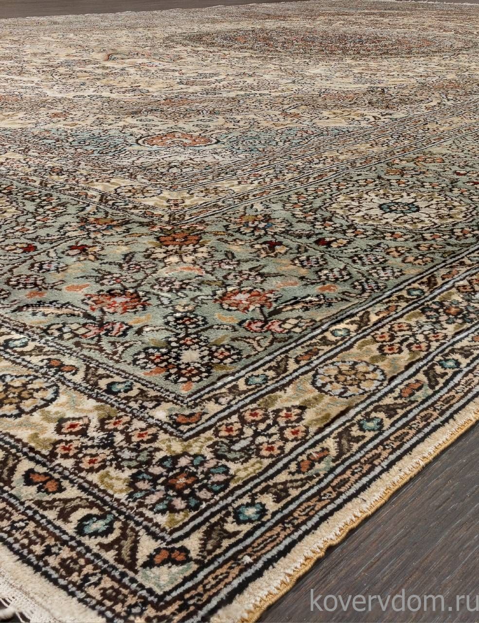 Ковер Tibet SILK & SILK S-02 CREAM / BLUE Ковер Tibet SILK & SILK S-02 CREAM / BLUE