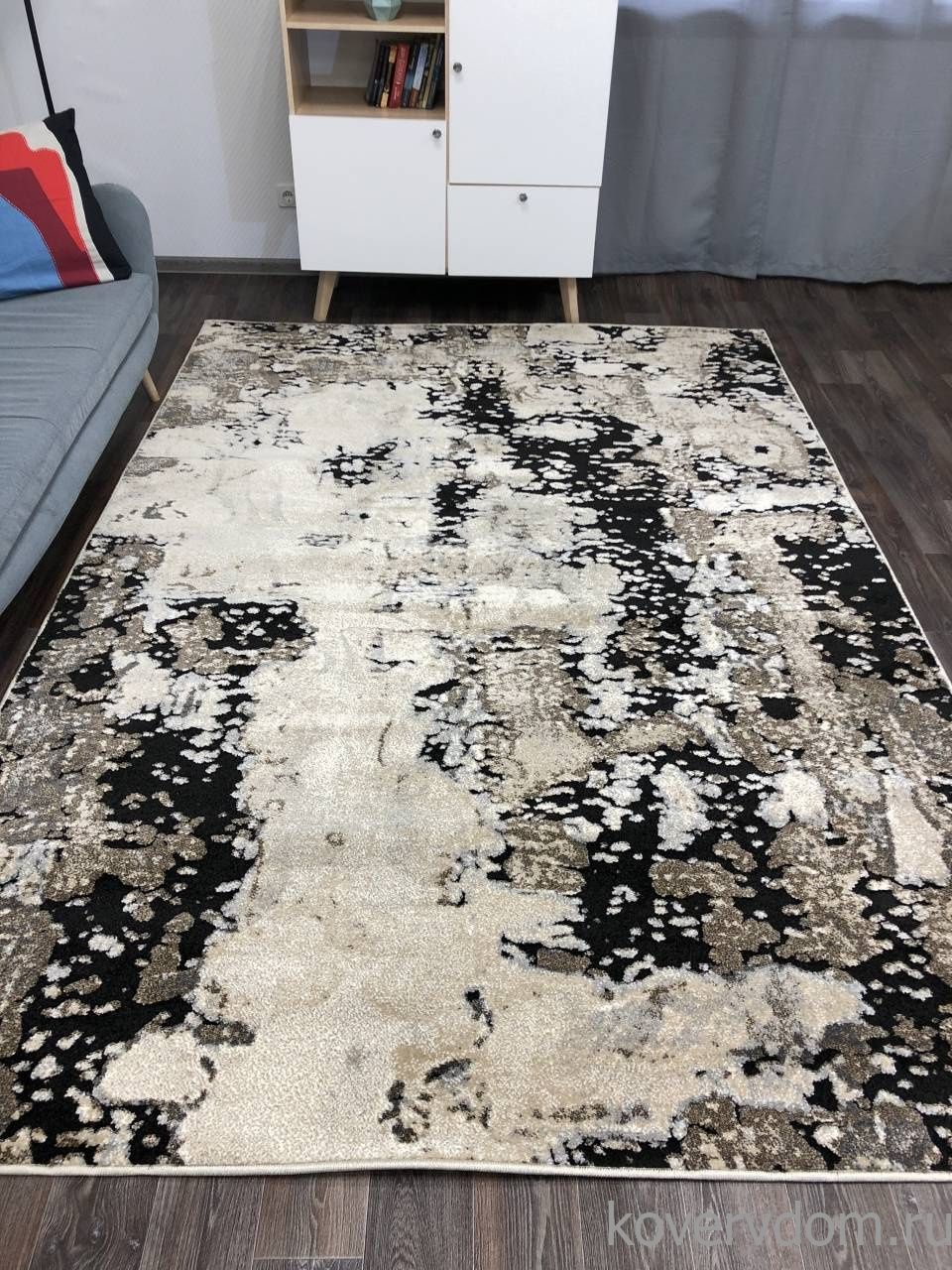 Ковер IBIZA 4086 BEIGE-BLACK