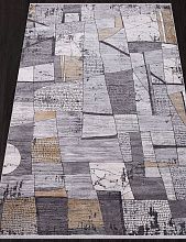 Пушистый ковер MILANO 21096A CREAM / L.GREY