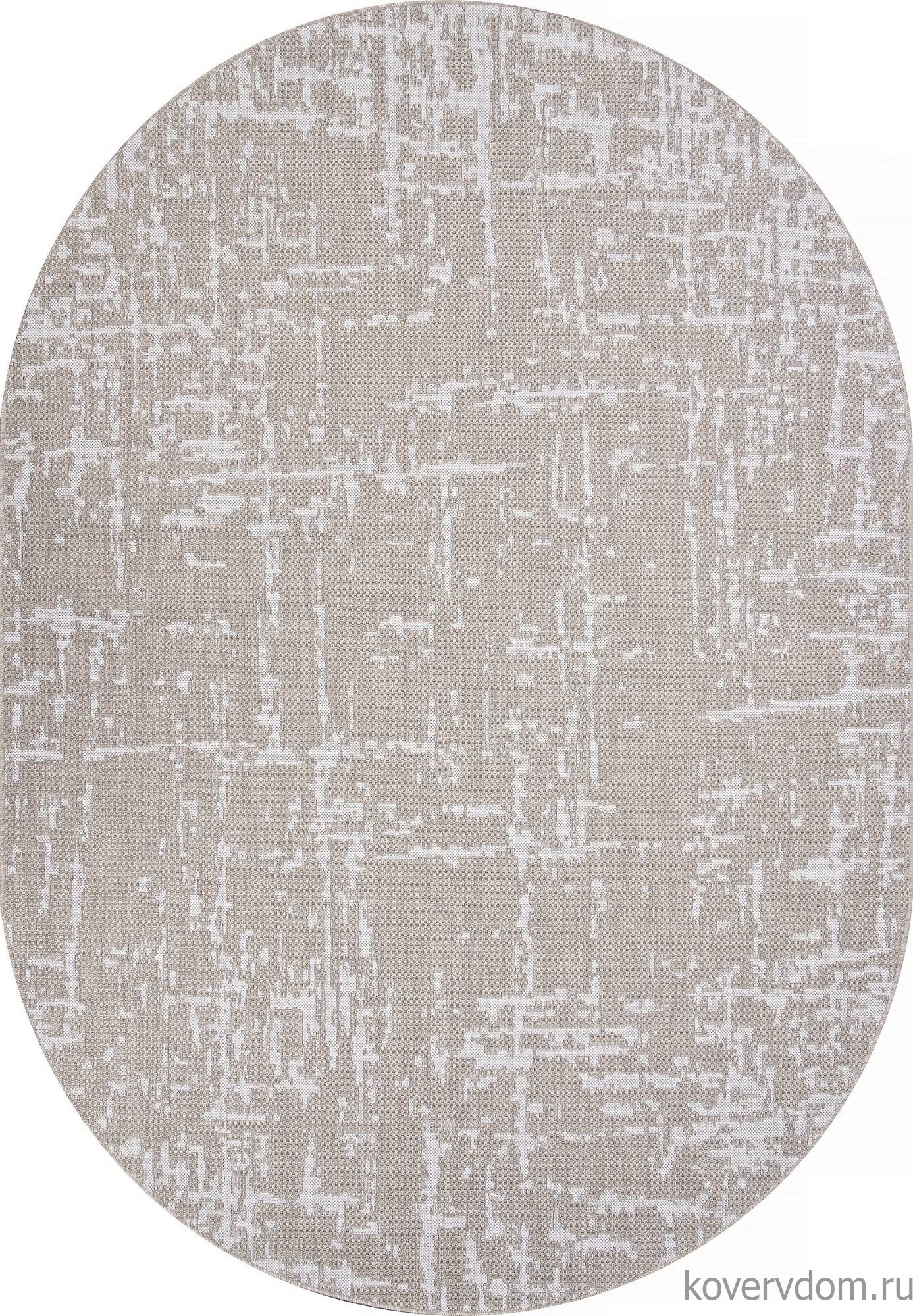 Ковер-циновка KAIR S136 BEIGE Овал