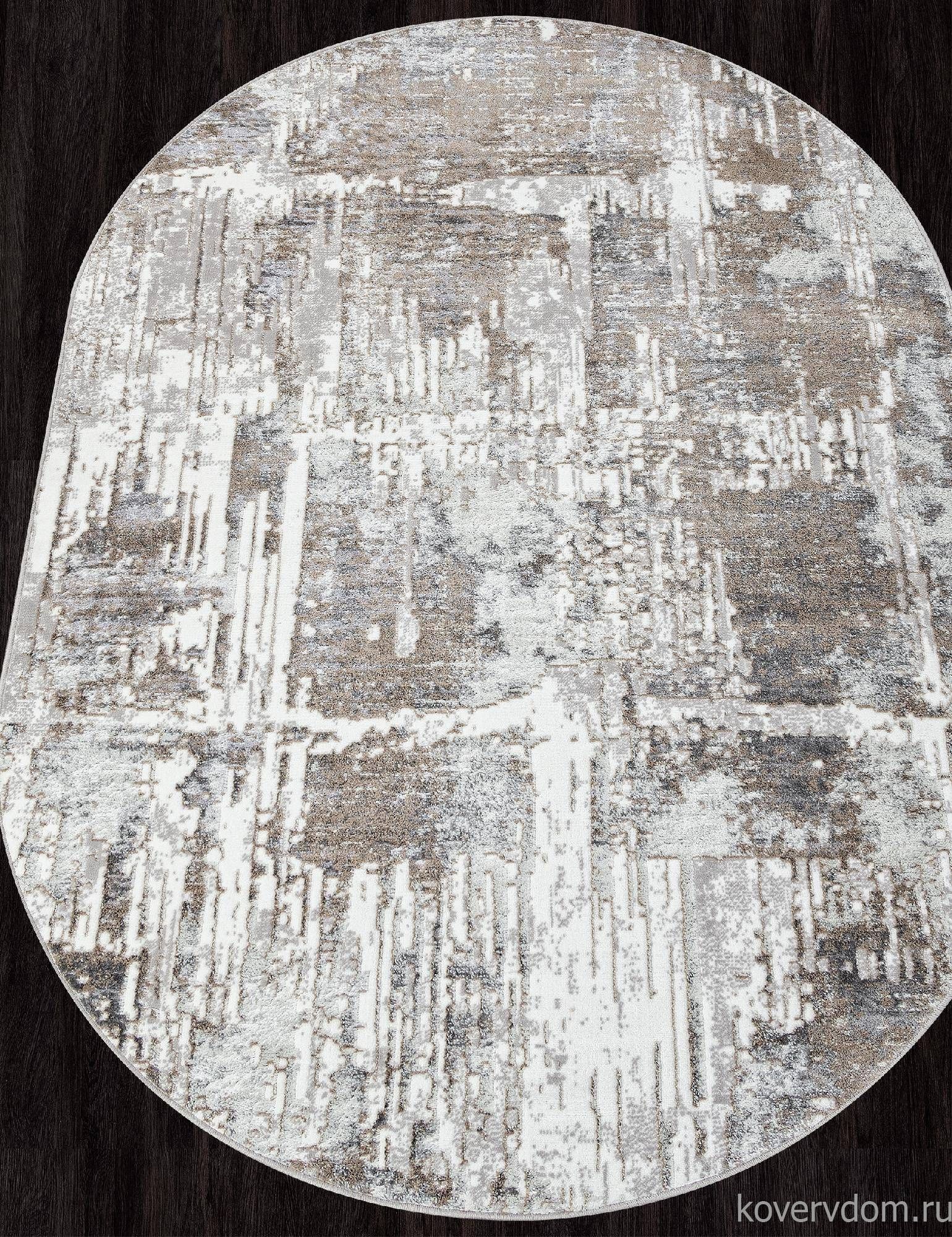 Ковер PARADIZE 06735B CREAM HB / GREY Овал Ковер PARADIZE 06735B CREAM HB / GREY Овал