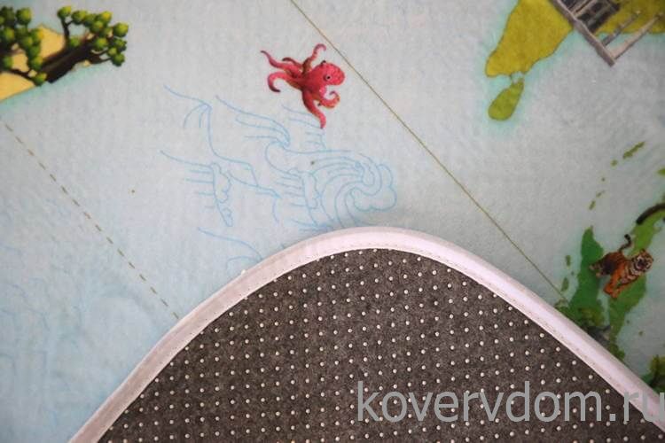 Детский развивающий 3D ковер КАРТА МИРА 86033 Детский развивающий 3D ковер КАРТА МИРА 86033