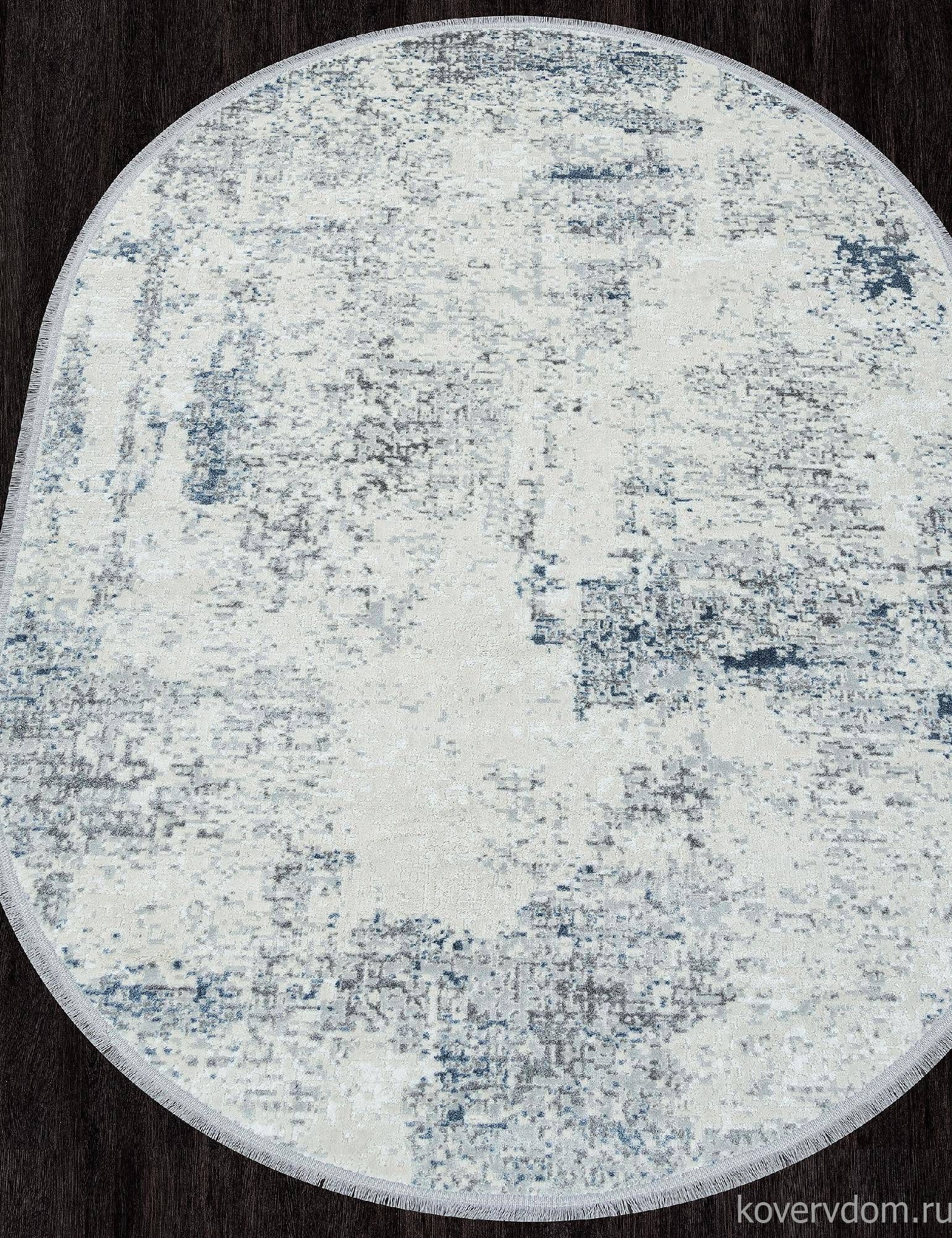 Ковер RUBI 26762Z CREAM / CREAM Овал Ковер RUBI 26762Z CREAM / CREAM Овал