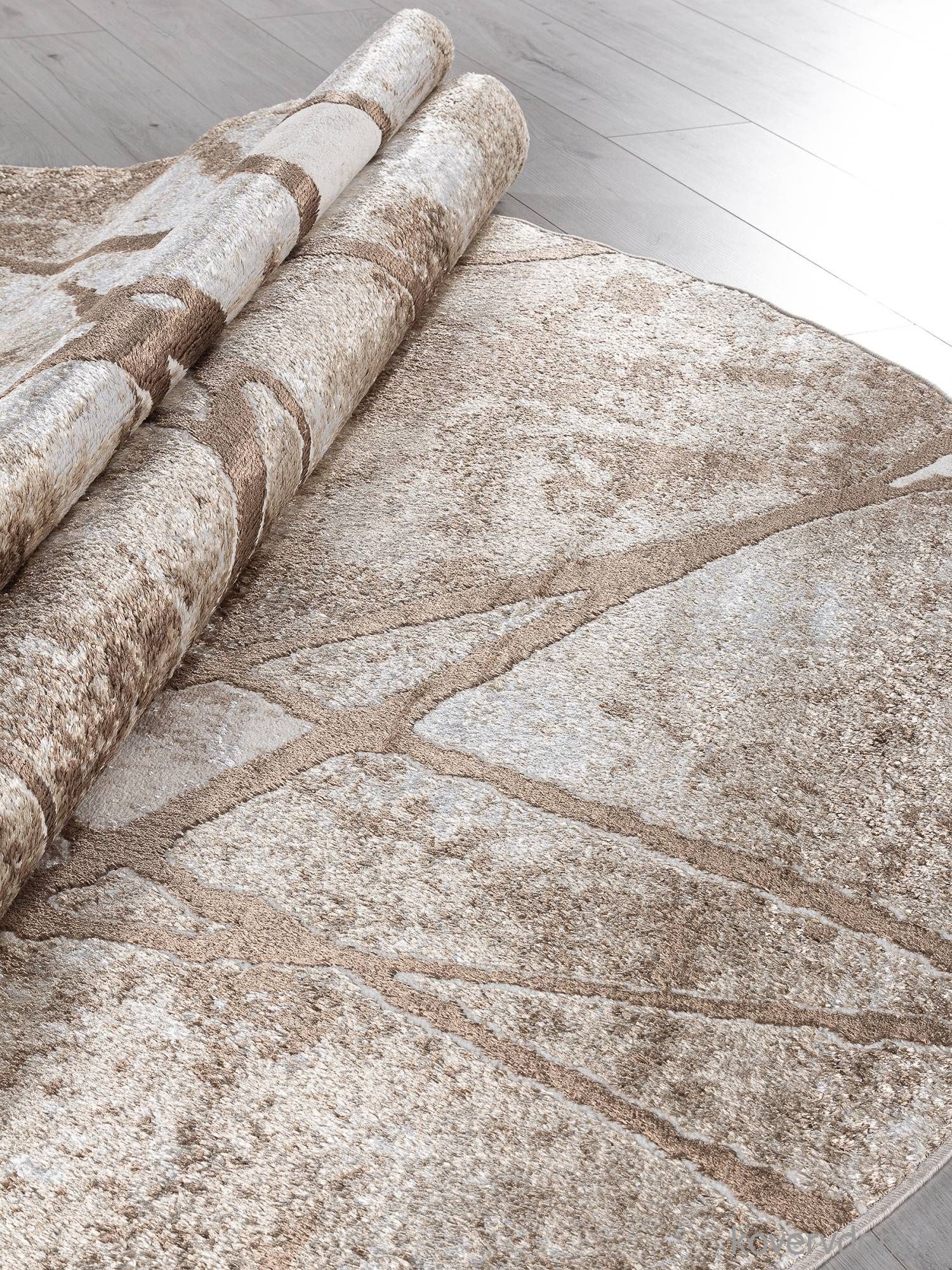 Ковер ANTEP O1702 665 CREAM / VIZON Овал