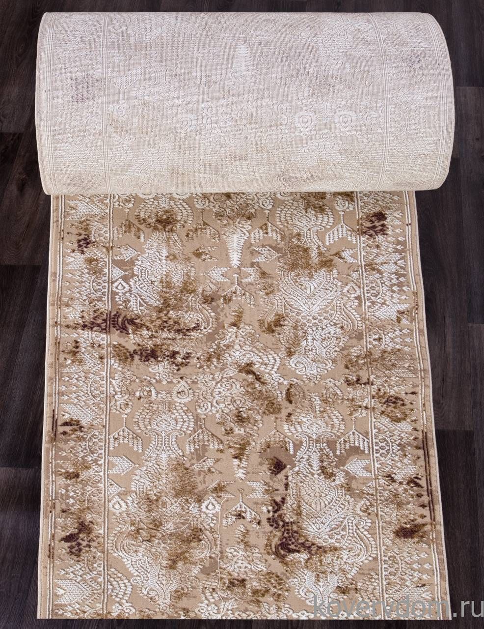 Ковровая Дорожка QUANTUM 03013B BROWN / BROWN