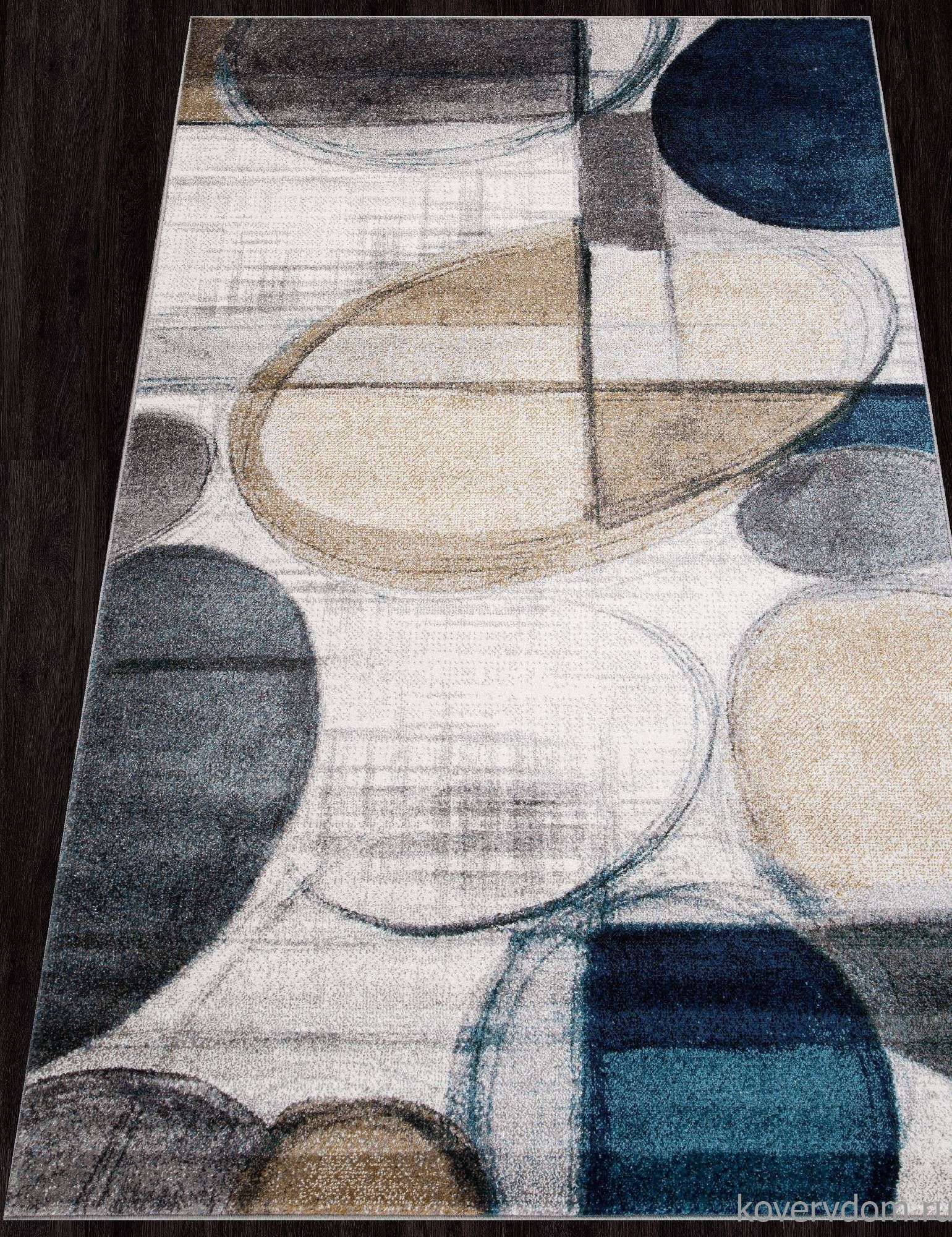 Ковер LONDON D817 GRAY-BLUE Ковер LONDON D817 GRAY-BLUE