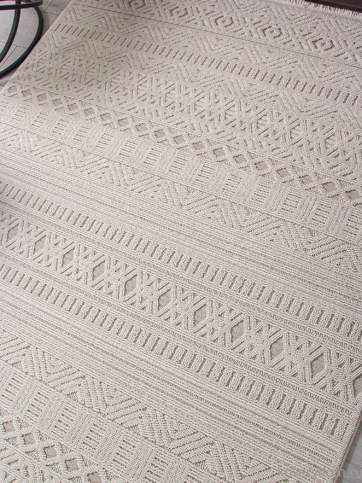 Ковер LOOPY L0014B BEIGE / D.BEIGE Ковер LOOPY L0014B BEIGE / D.BEIGE