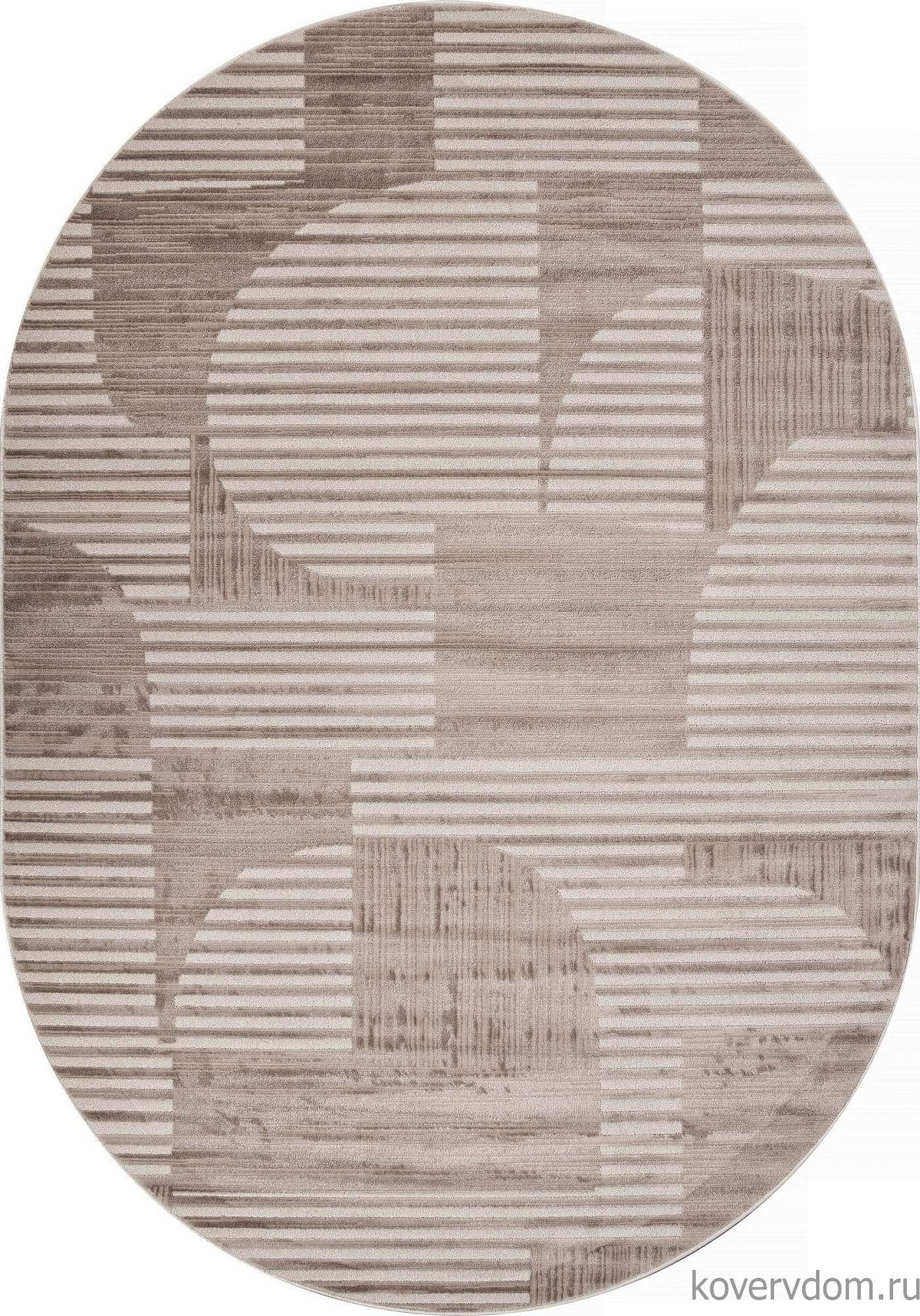 Ковер DIOS F440 BEIGE Овал Ковер DIOS F440 BEIGE Овал