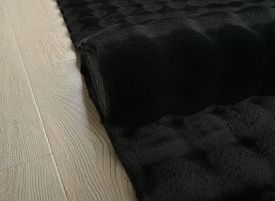 Ковер под шкуры животных BUBBLE PREMIUM MS2000 BLACK