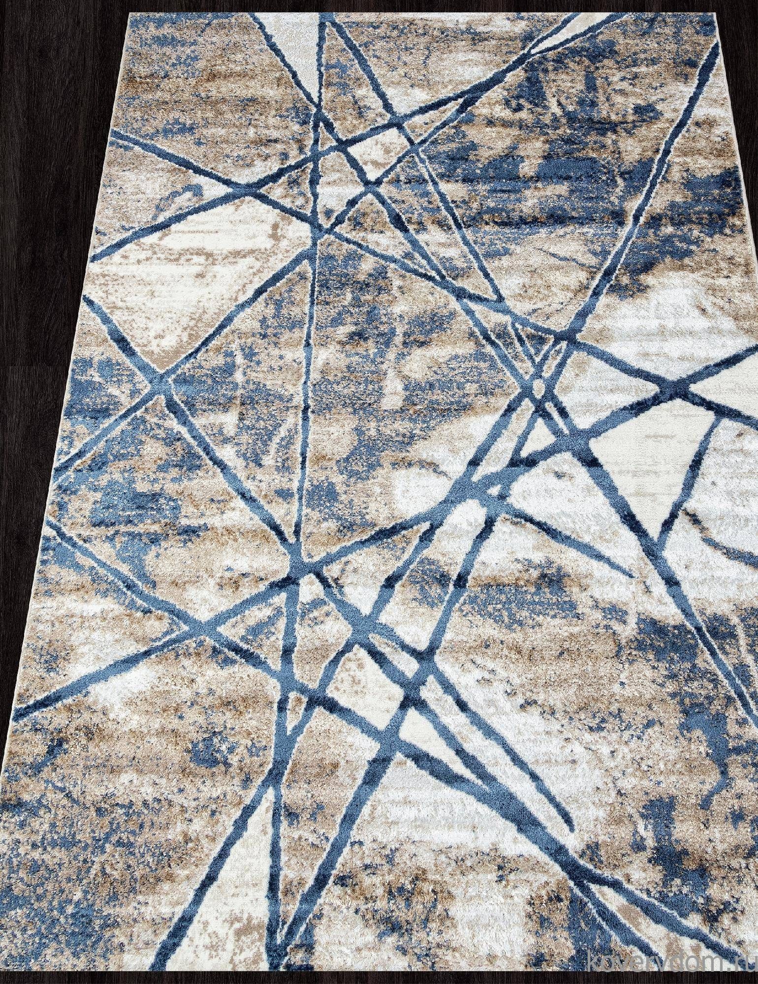 Ковер ANTEP O1702 630 CREAM / BLUE Ковер ANTEP O1702 630 CREAM / BLUE