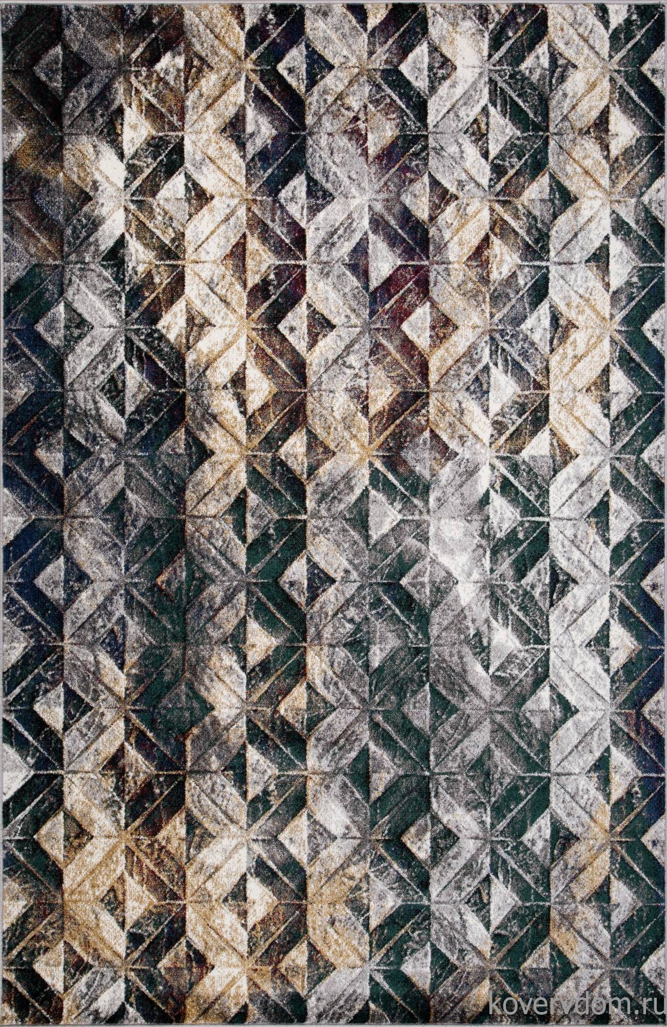 Ковер LONDON D834 GRAY-RED