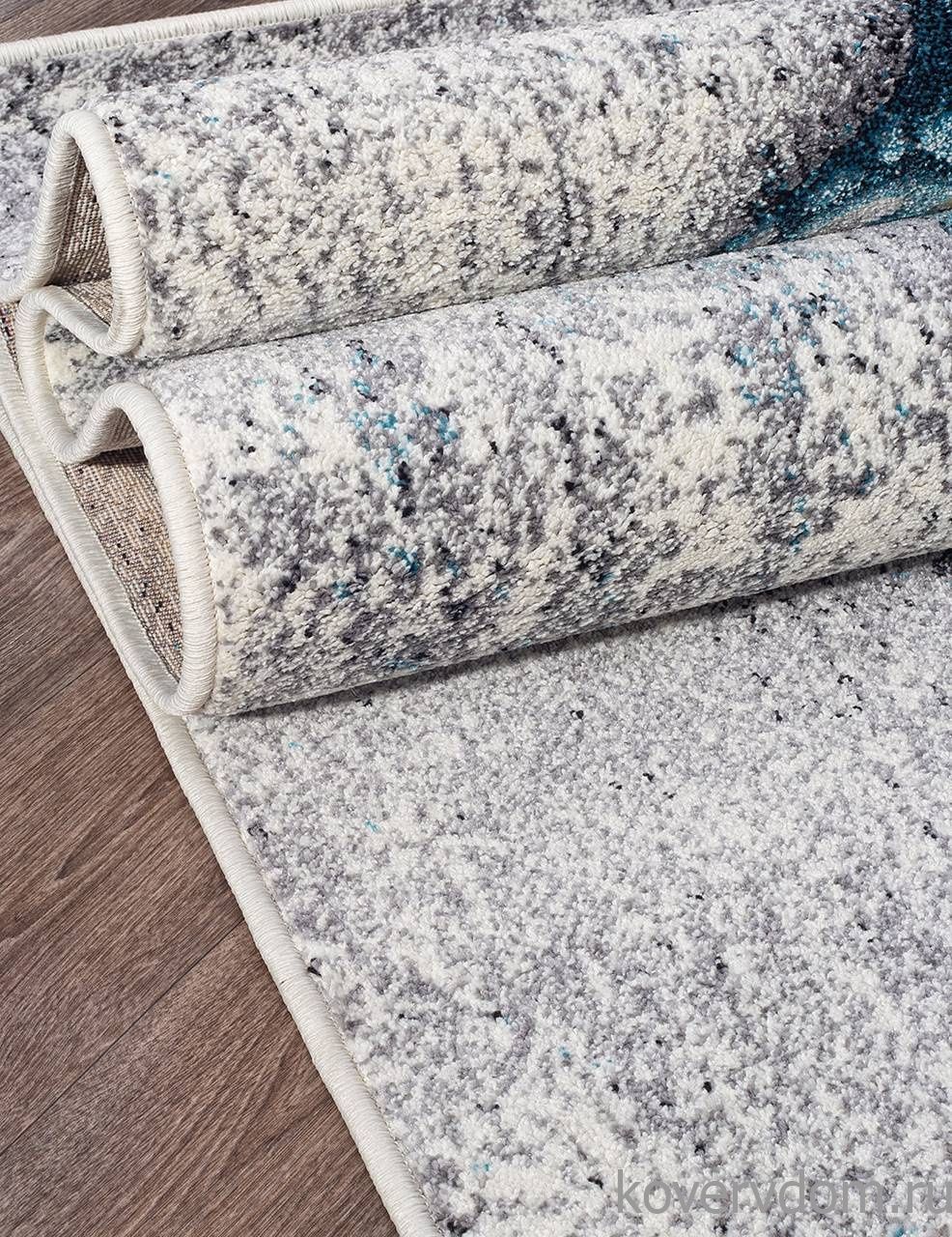 Ковер с бабочками RIO C064 GRAY-MULTICOLOR