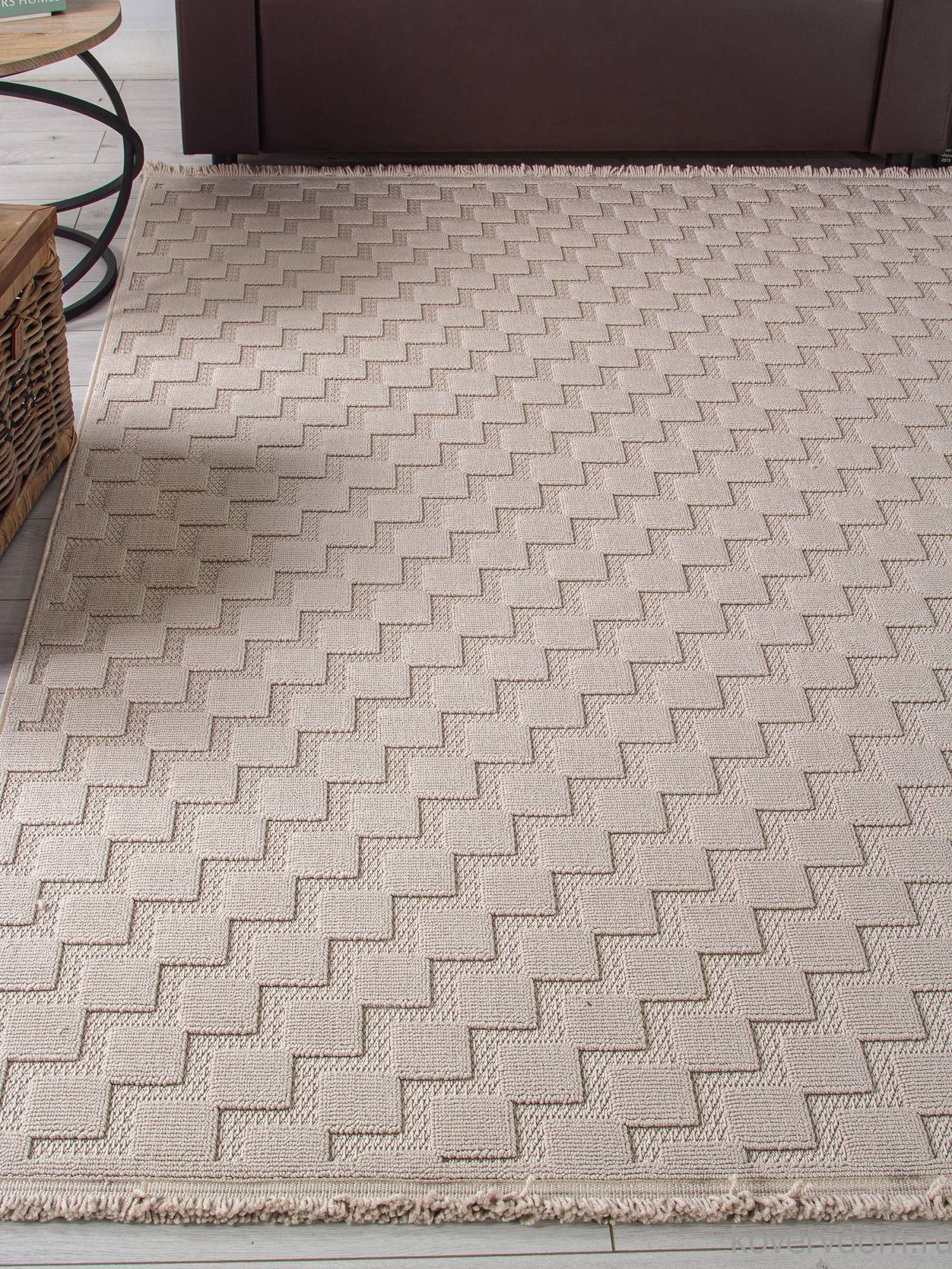 Ковер LOOPY L0010A D.BEIGE / D.BEIGE Ковер LOOPY L0010A D.BEIGE / D.BEIGE