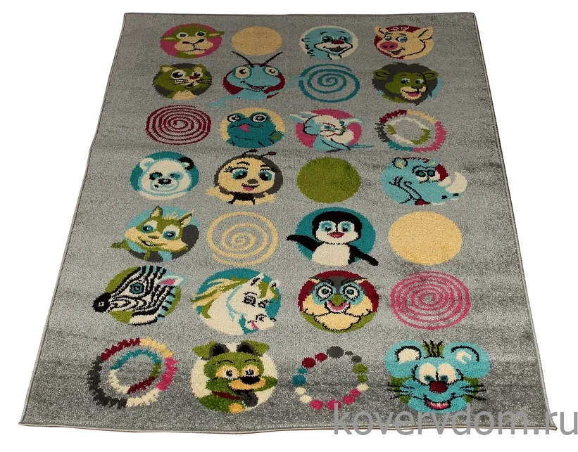 Ковер детский FUNKY TOP SUS graphite Ковер детский FUNKY TOP SUS graphite
