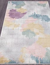 Пушистый ковер SOFIT C046 LIGHT CREAM