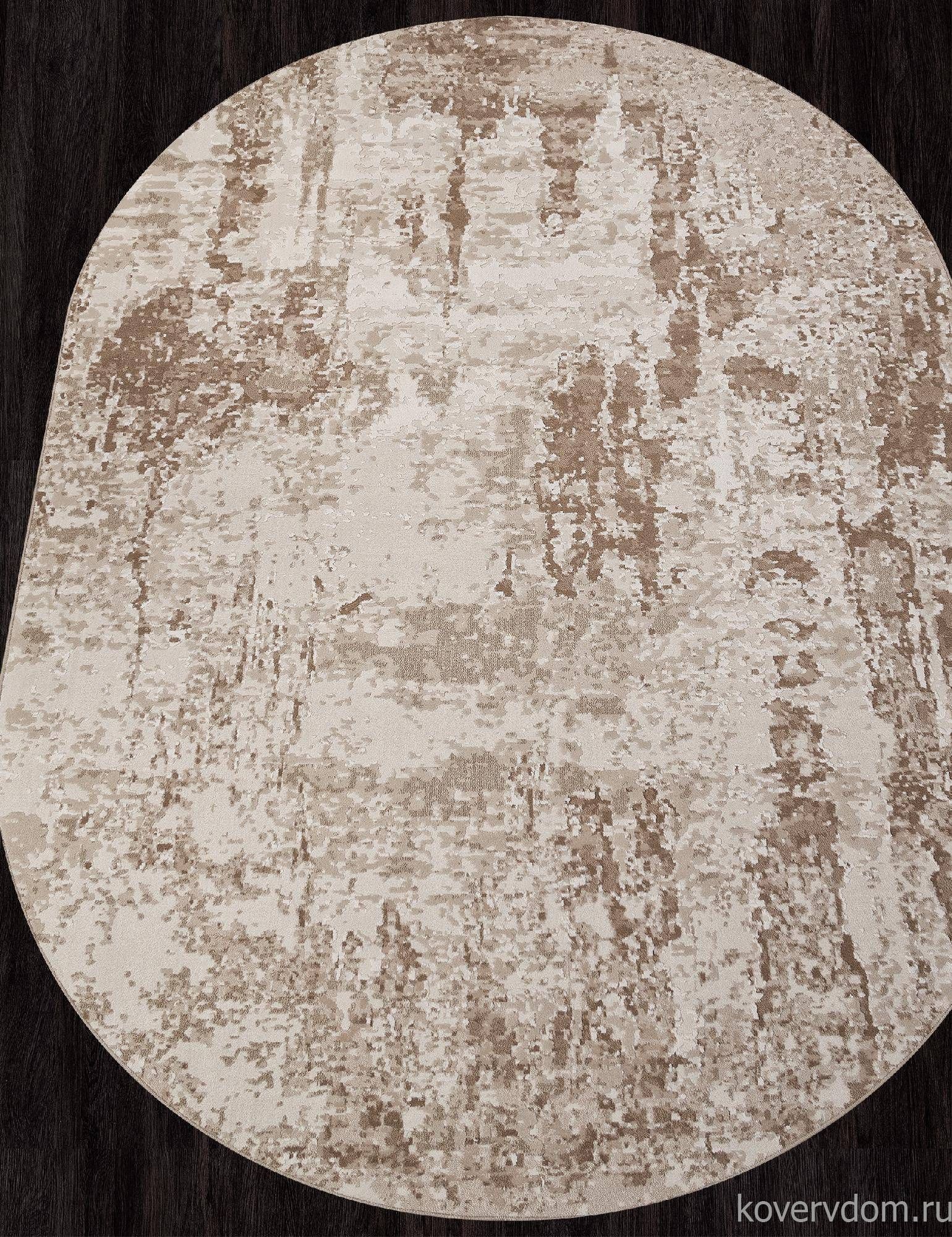 Ковер SIESTA-A M027A WHITE / BONE Овал Ковер SIESTA-A M027A WHITE / BONE Овал