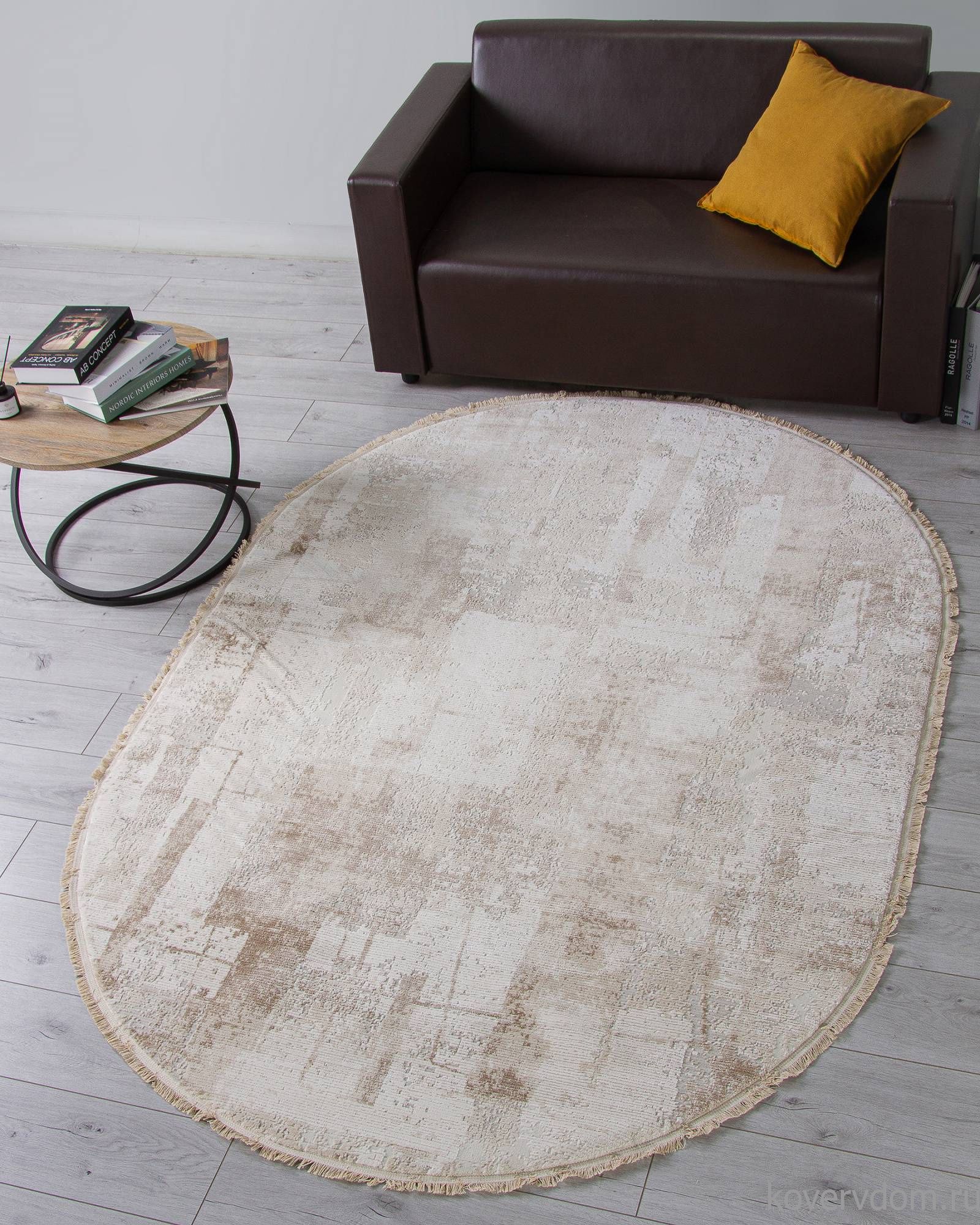 Ковер MELODY 35984Z CREAM / CREAM Овал Ковер MELODY 35984Z CREAM / CREAM Овал