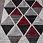 Ковер LONDON D810 GRAY-RED Ковер LONDON D810 GRAY-RED