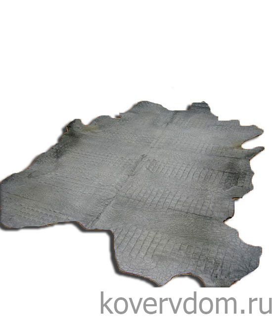 Меховой ковер-шкура ВАН ГОГ серый  Меховой ковер-шкура ВАН ГОГ серый